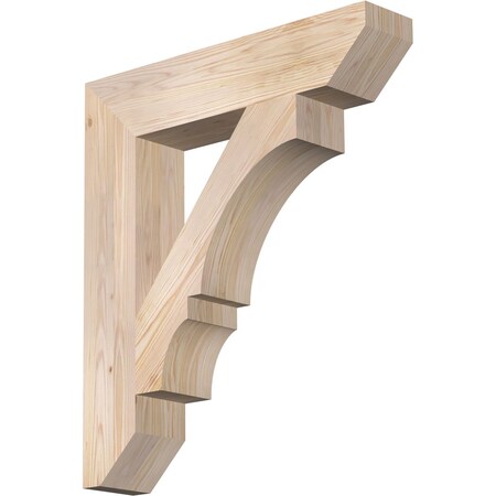 Ekena Millwork Balboa Slat Smooth Bracket, Douglas Fir, 5 1/2"W x 28"D x 32"H BKT06X28X32BOA06SDF